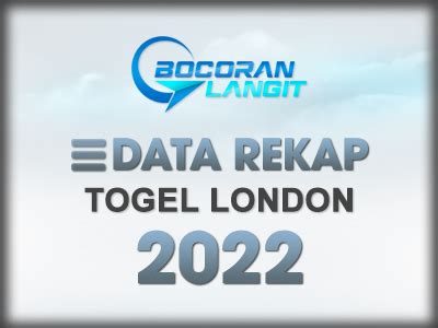 Result london  Data London 2022 menjadi salah satu acuan penting bagi para Togelers saat akan memasang No Togel Hari Ini lantaran dengan adanya Data Pengeluaran London 2022 ini, kita bisa meracik Angka Jitu London yang berpeluang besar mengantarkan kita untuk memenangkan Jackpot